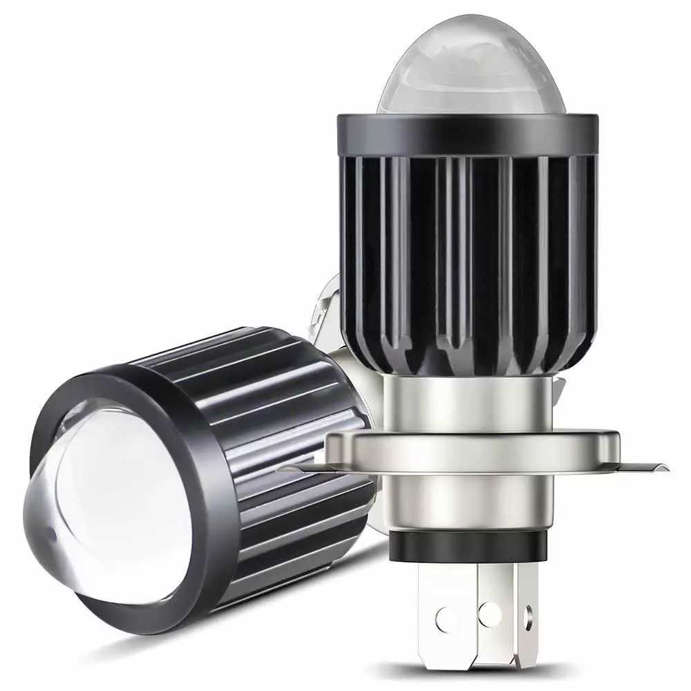 LED H4/HS1 pour MOTO, SCOOTER, MOTOCROSS. 40W, Compatible courant