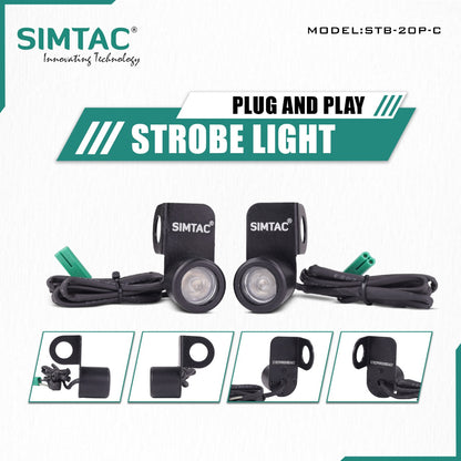 SIMTAC STROBE LIGHTS KIT | FOR BIKES | STB