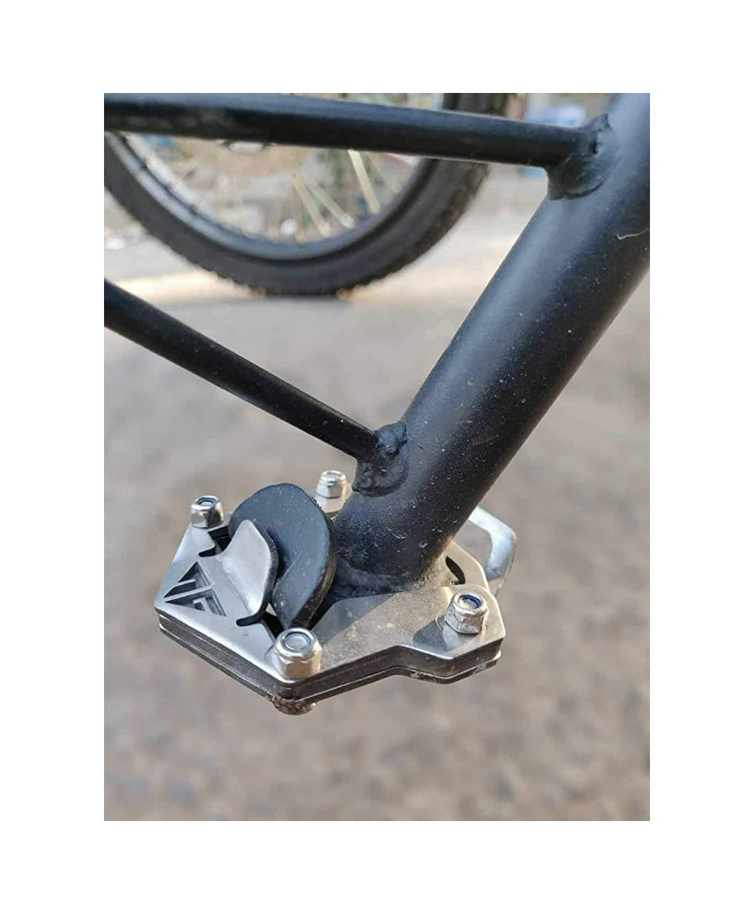 Stainless Steel Side Stand Extender For Royal Enfield Himalayan ...